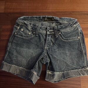 Vintage denim shorts